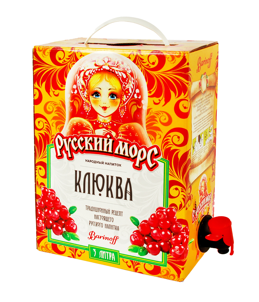 Морс клюквенный 3L