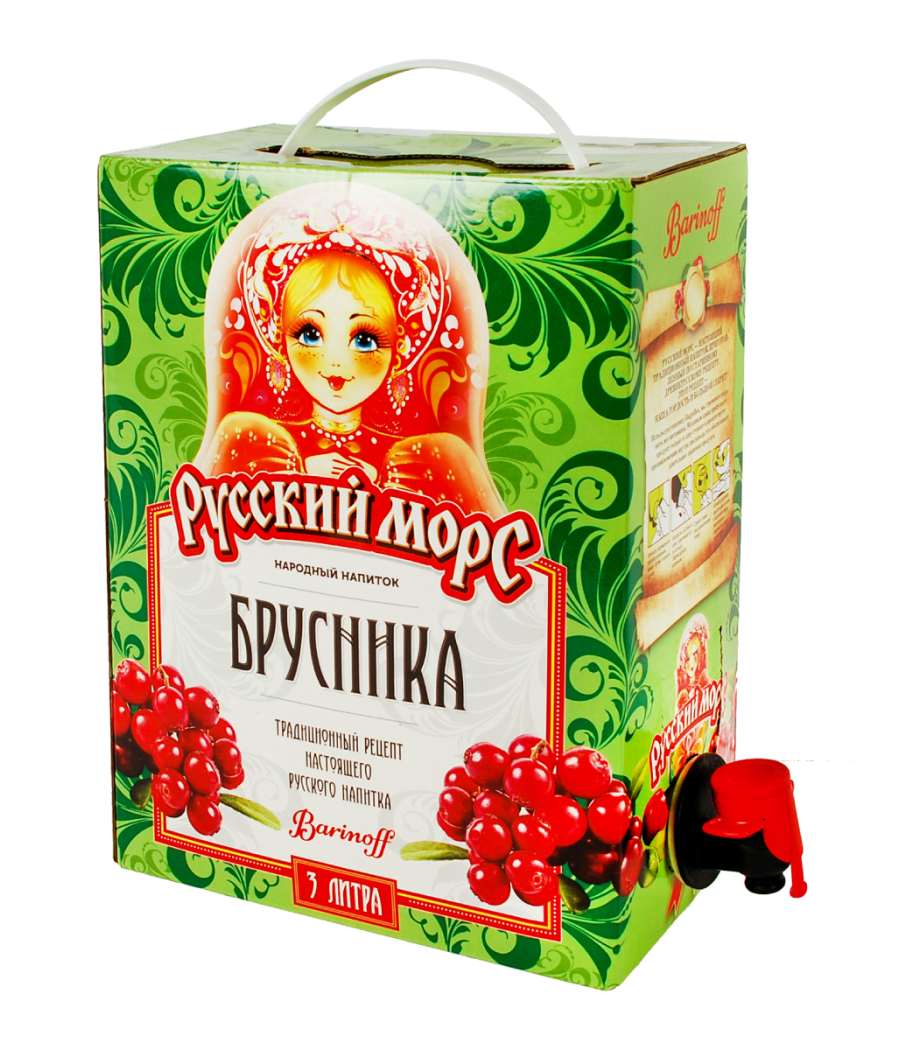 Морс брусничный 3L