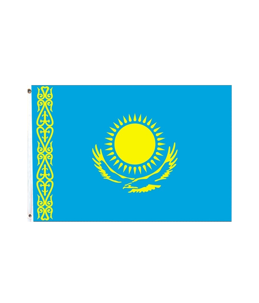 Flagge Kasachstan