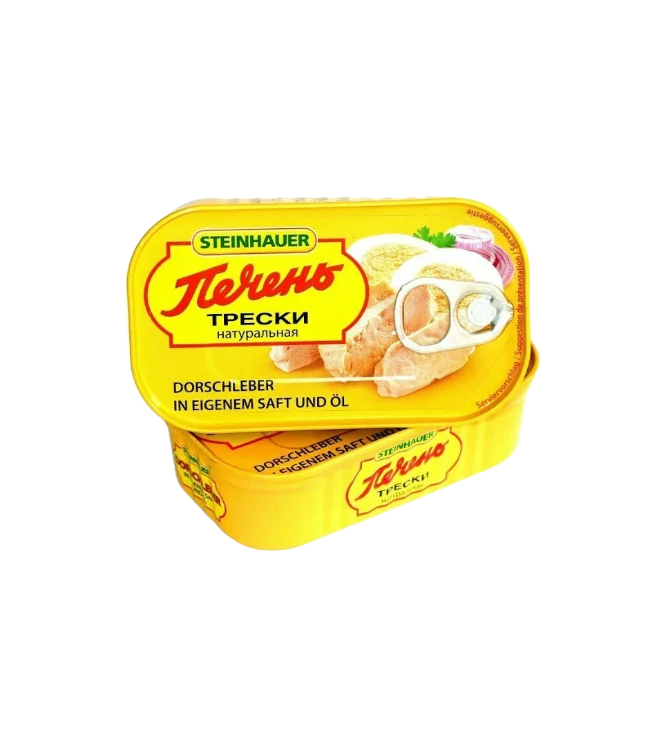 Foie de morue naturel 120g