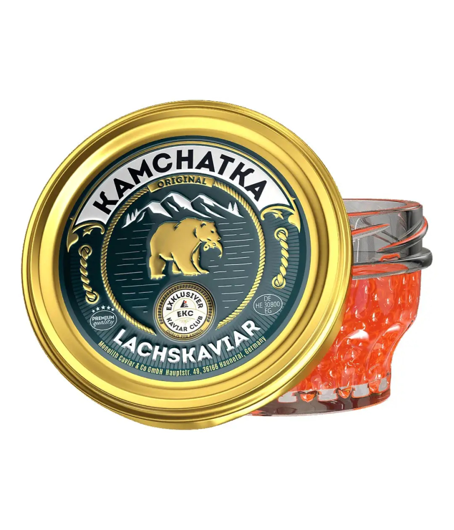 Caviale di salmone Kamchatka 100g