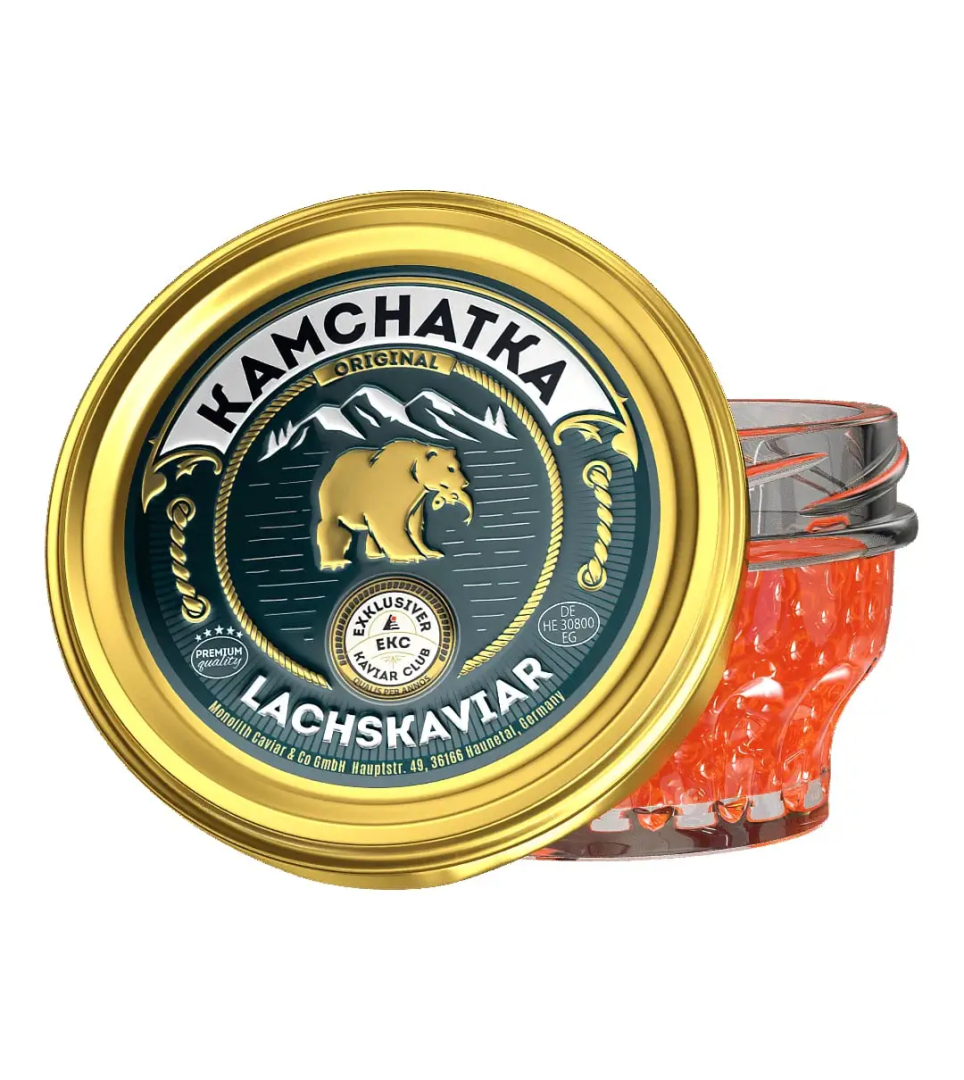 Caviale di salmone Kamchatka 100g