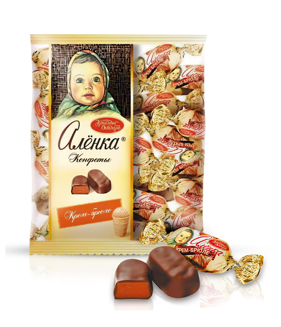 Bonbons Alenka crème brûlée 250g