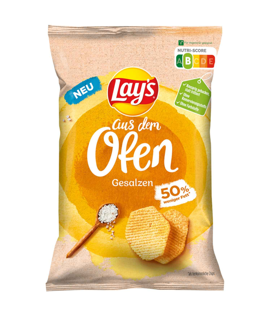 Lay's from the oven salted 100g