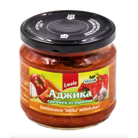 Scharfe Sosse Adjika mild 350 ml