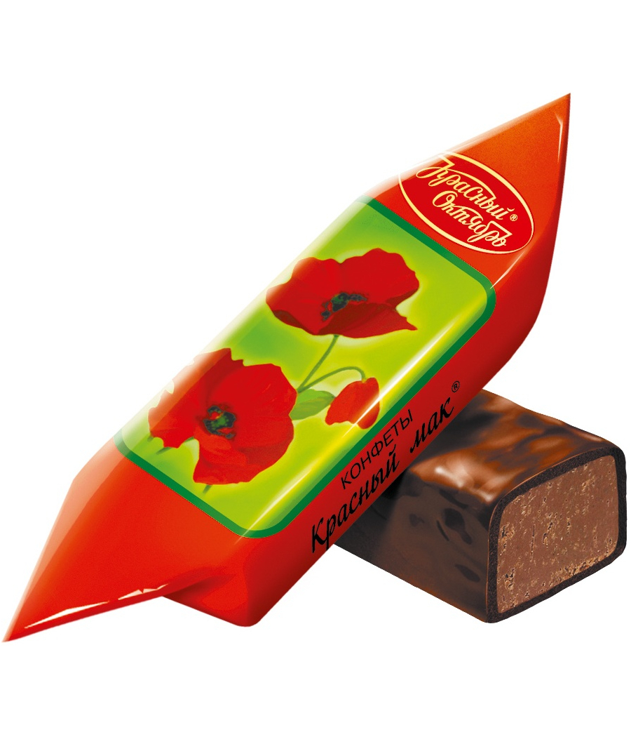 Chocolate candies Red poppy 250g