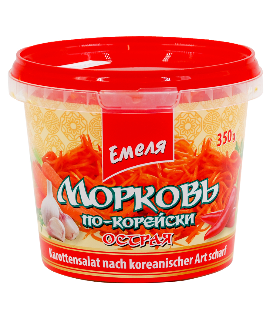 Karottensalat nach koreanischer Art scharf 350g