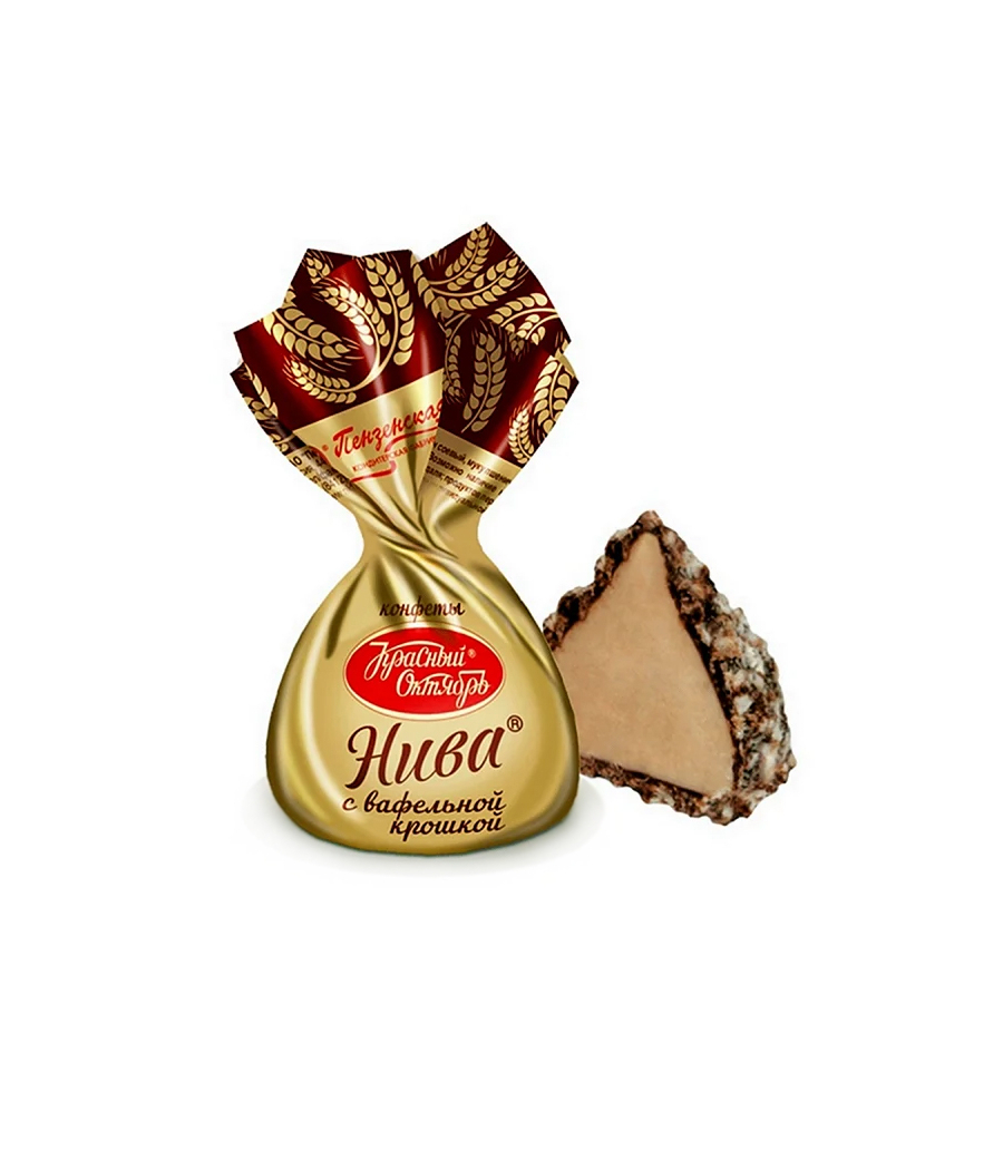 Caramelle Niva con briciole di wafer 250g