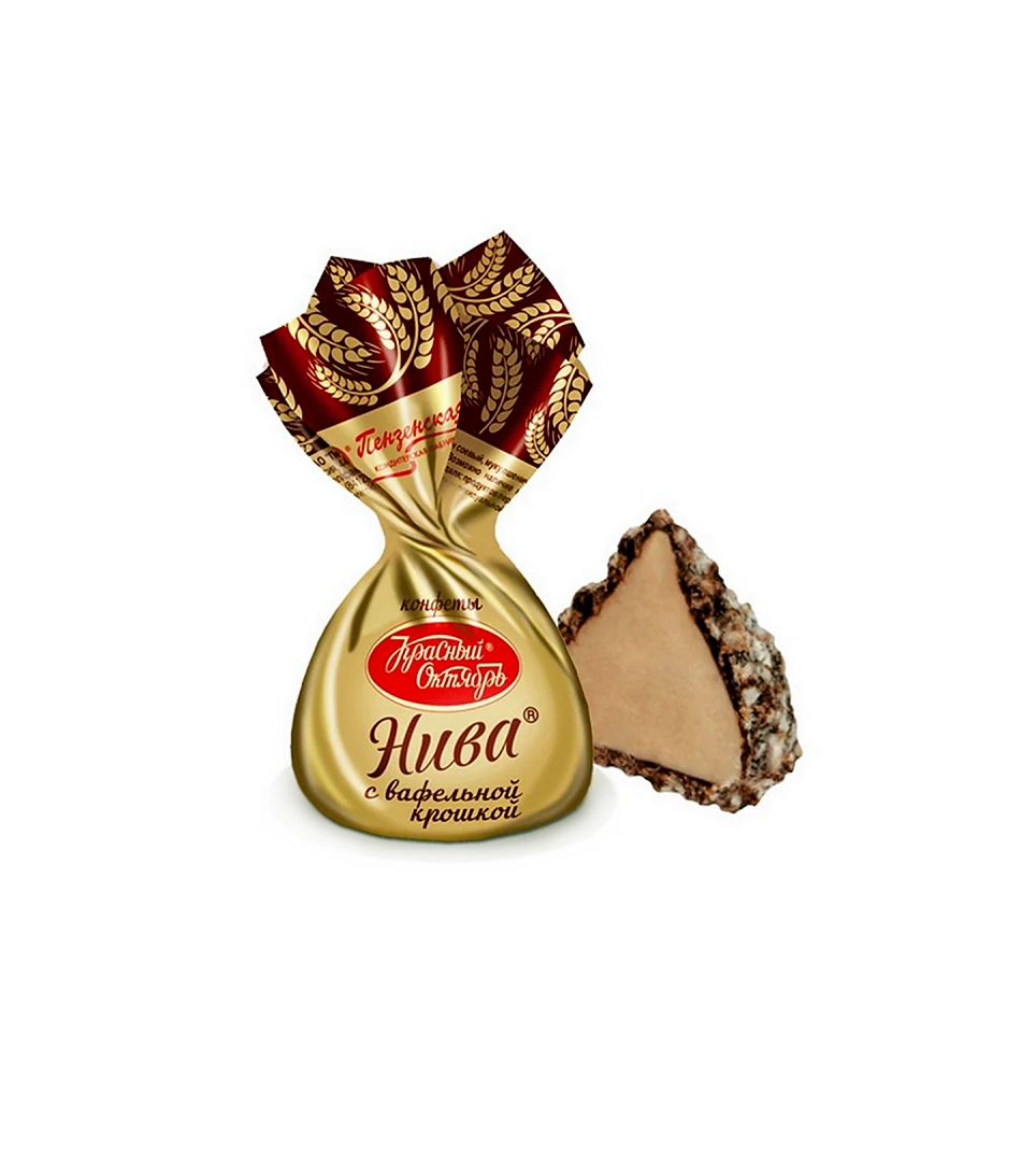 Caramelle Niva con briciole di wafer 250g