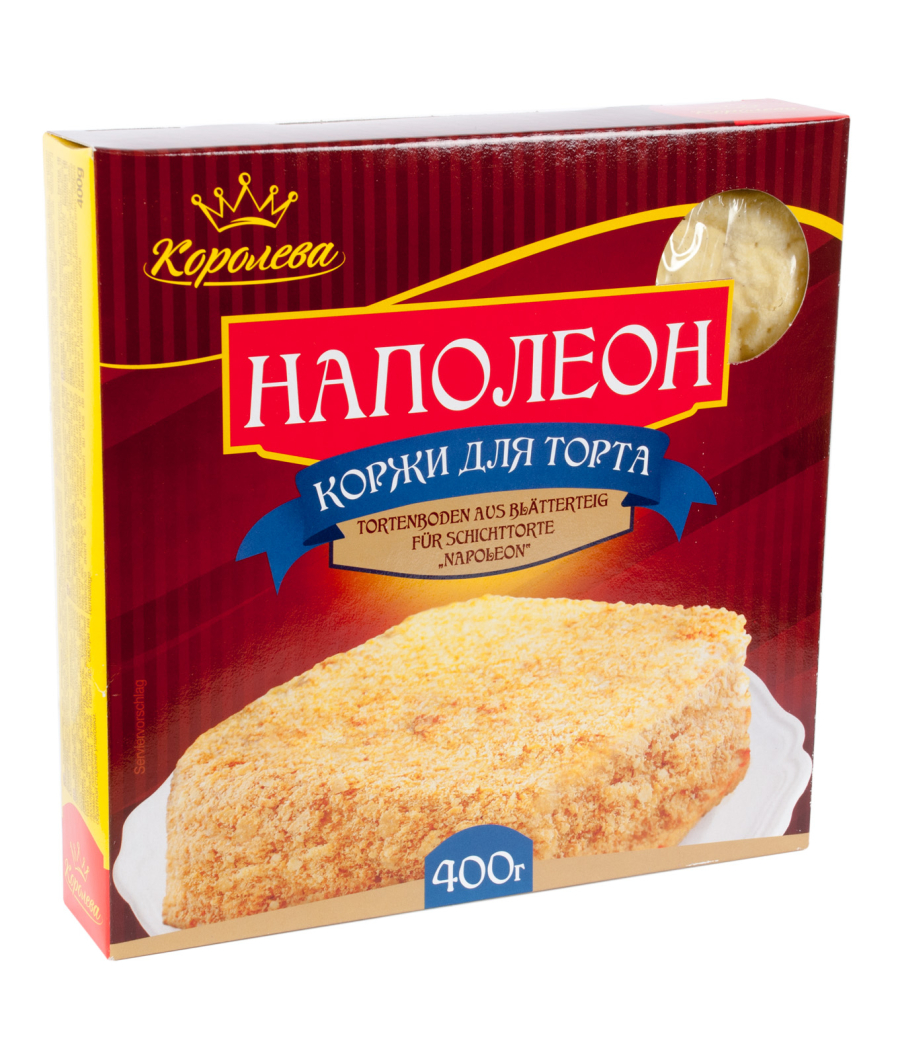 Коржи для торта Наполеон 400g