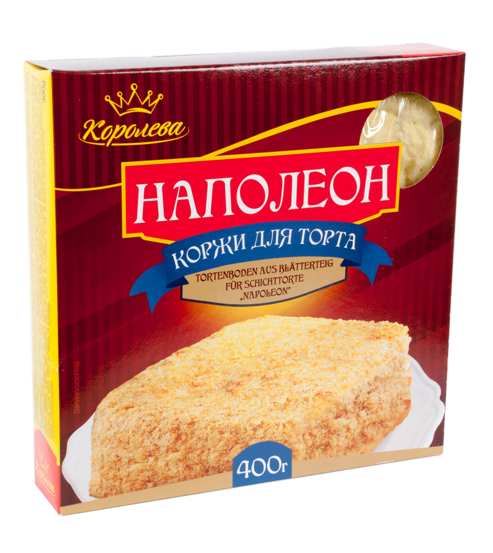 Коржи для торта Наполеон 400g