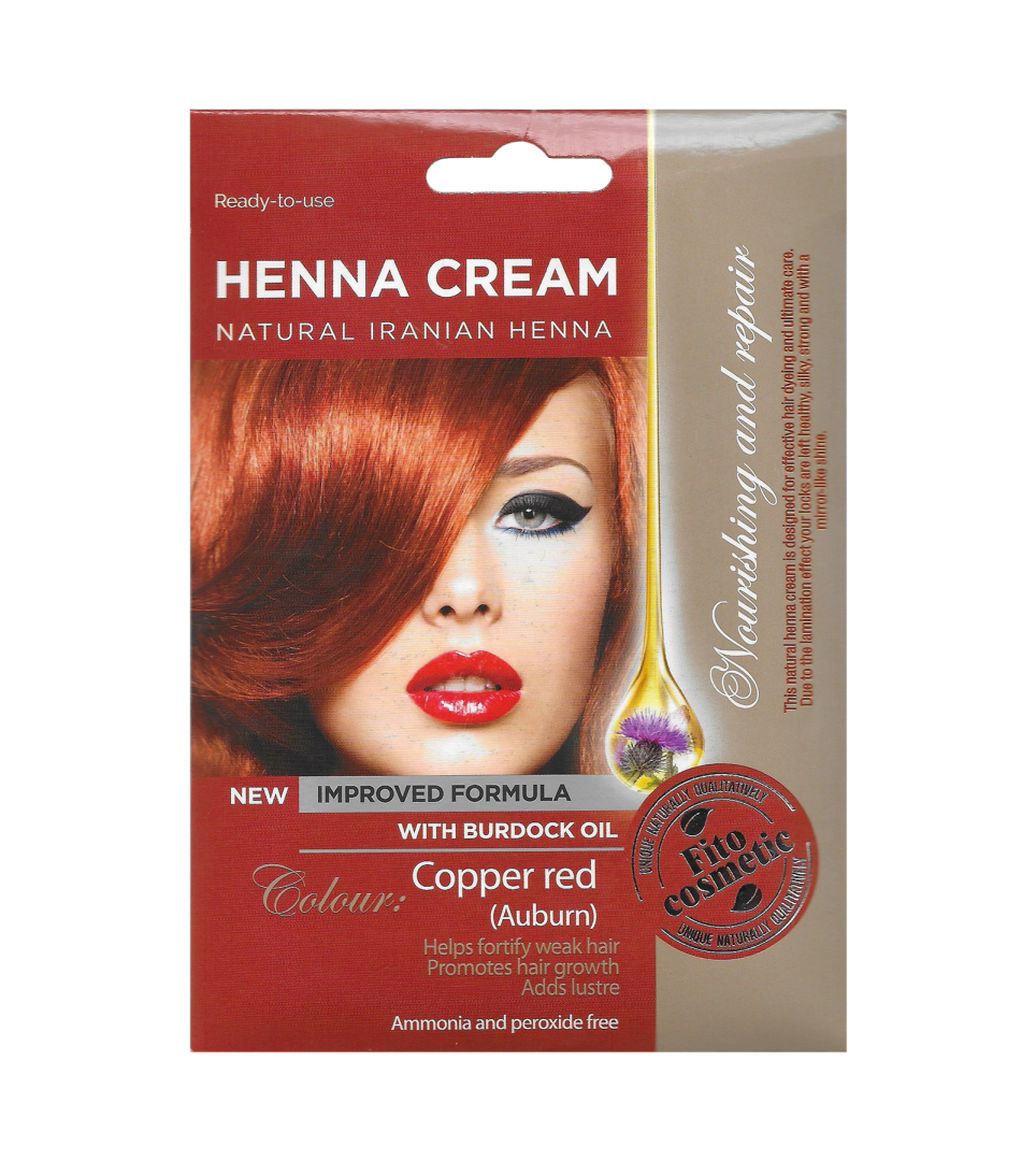 Crema all'henné rosso rame 50ml