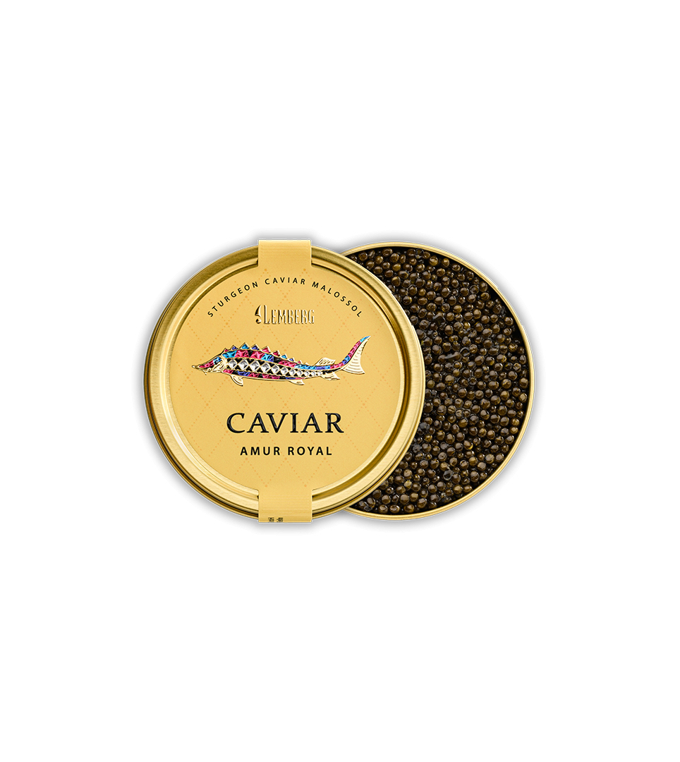 Black sturgeon caviar ROYAL 100g