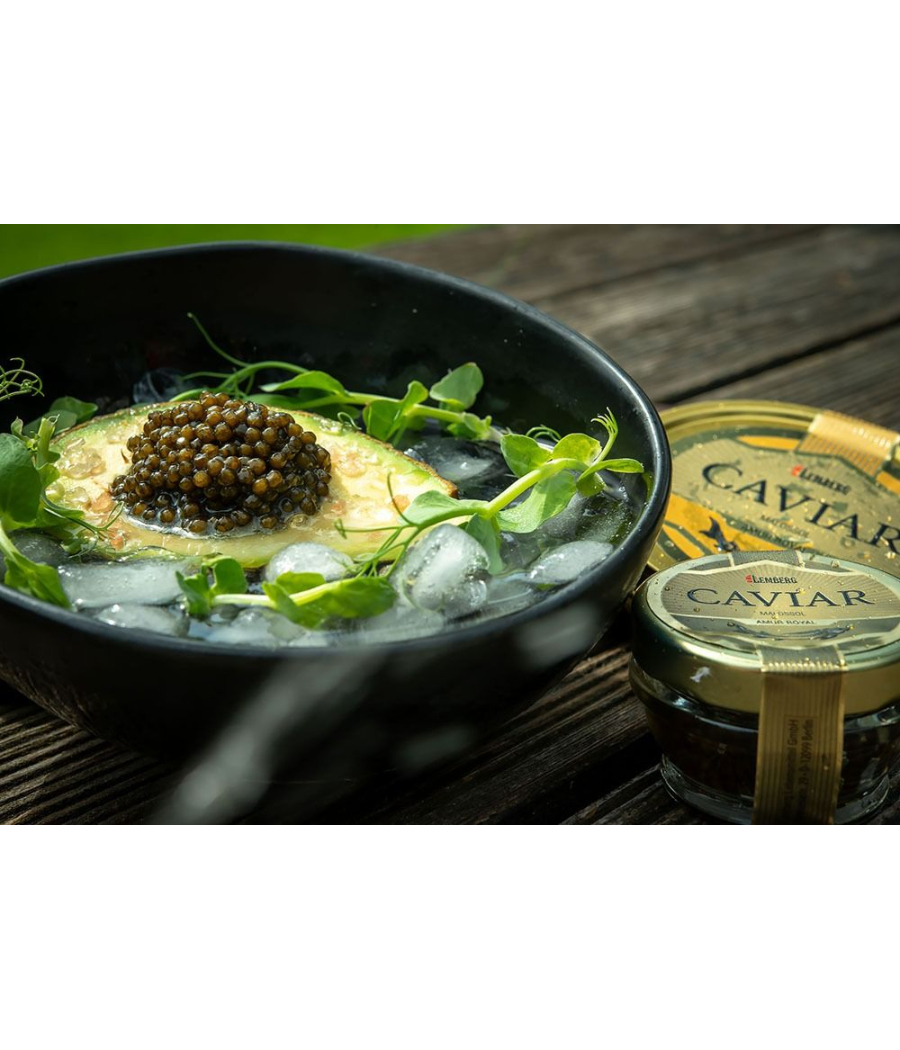 Black sturgeon caviar ROYAL 100g