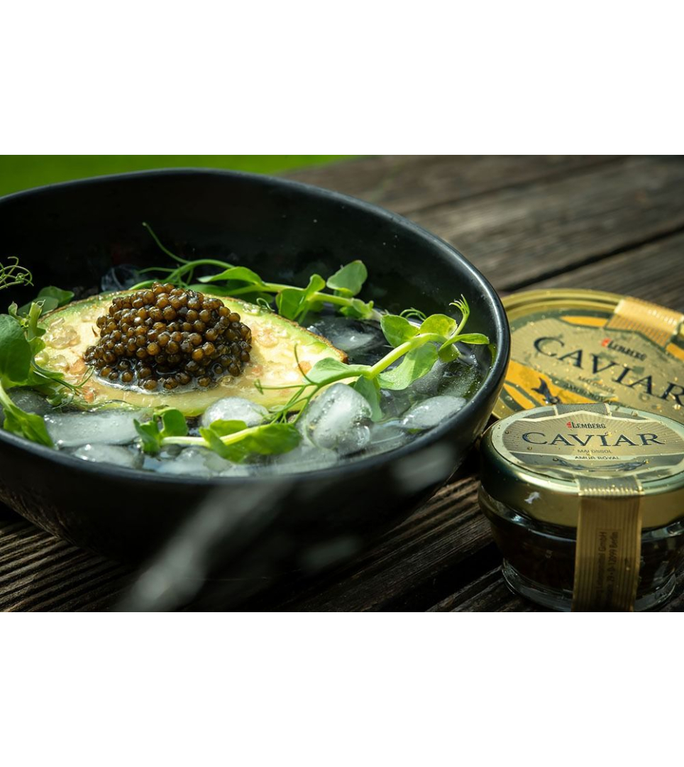 Black sturgeon caviar ROYAL 100g