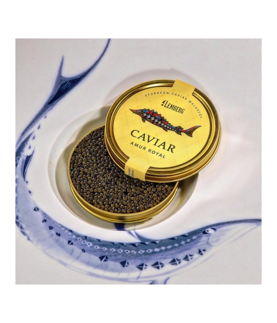 Black sturgeon caviar ROYAL 100g