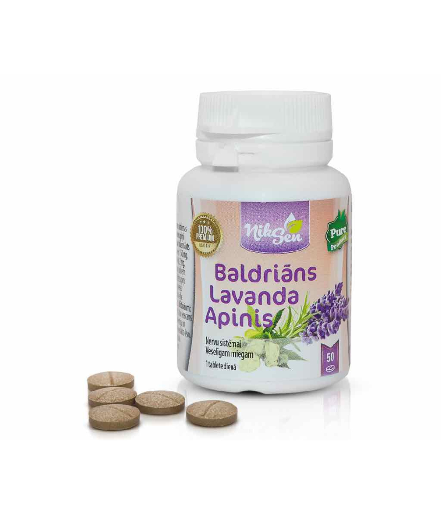 Baldrian Lavendel Hopfen 50 Tabletten