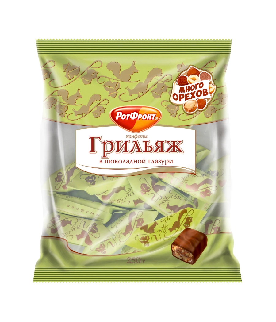 Шоколадные конфеты Грильяж 200g