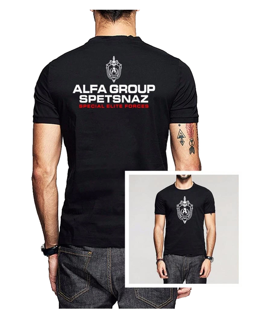 T-Shirt Spezialeinsatz Alfa Russland