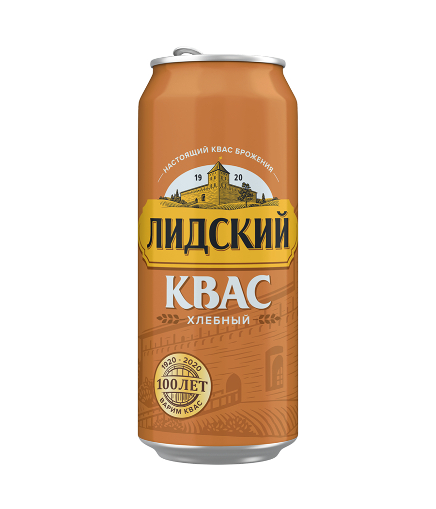 Квас Лидский хлебный 0.5L