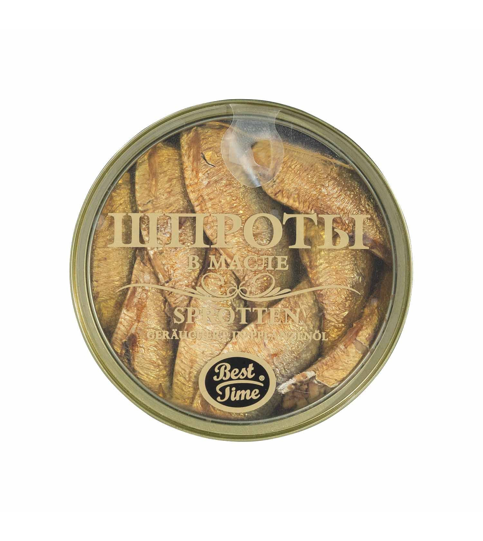 Sprats fumés à l'huile 240g