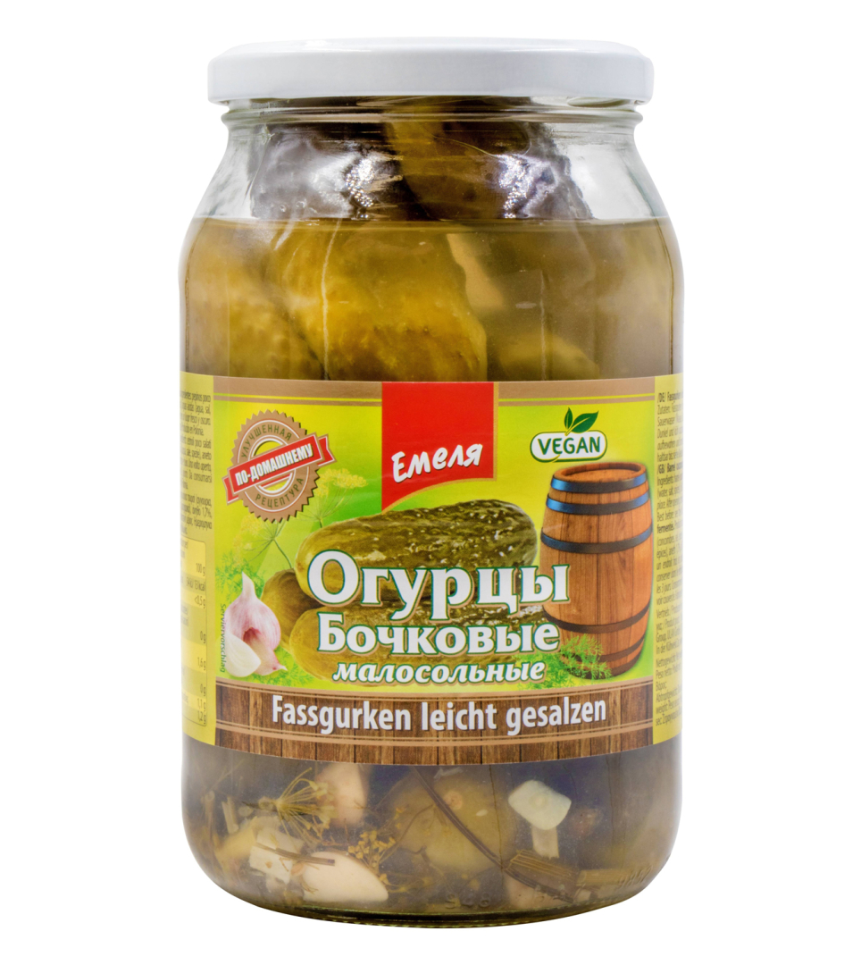 Barrel Pickled Cucumbers 860ml