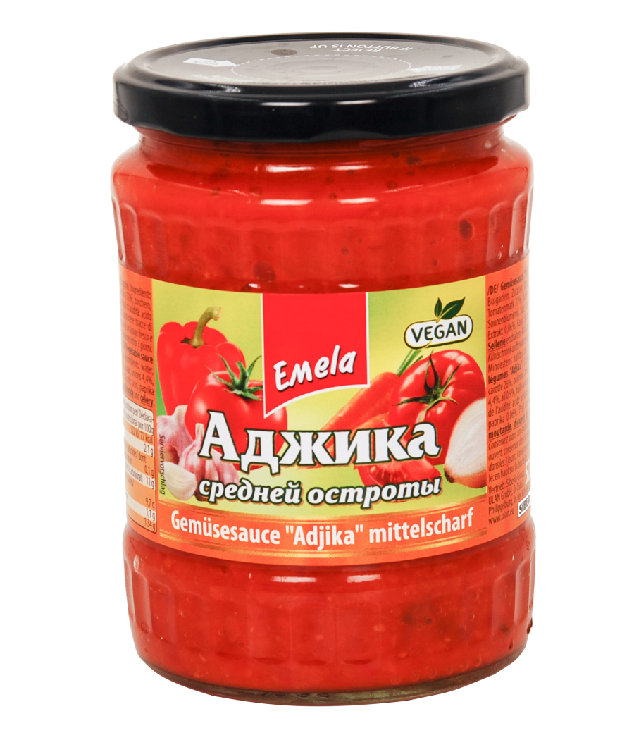 Аджика средней остроты 580ml