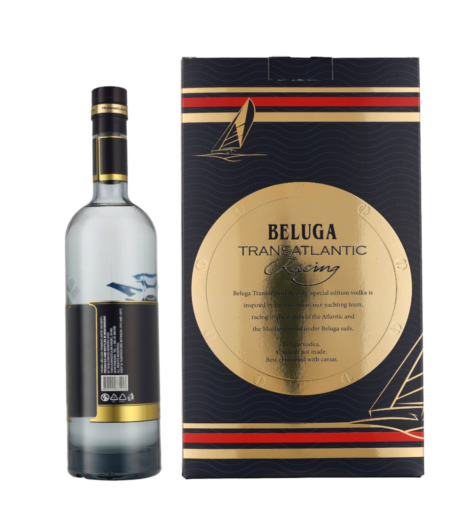 Coffret cadeau Vodka Beluga avec lunettes de soleil 40% 0,7L