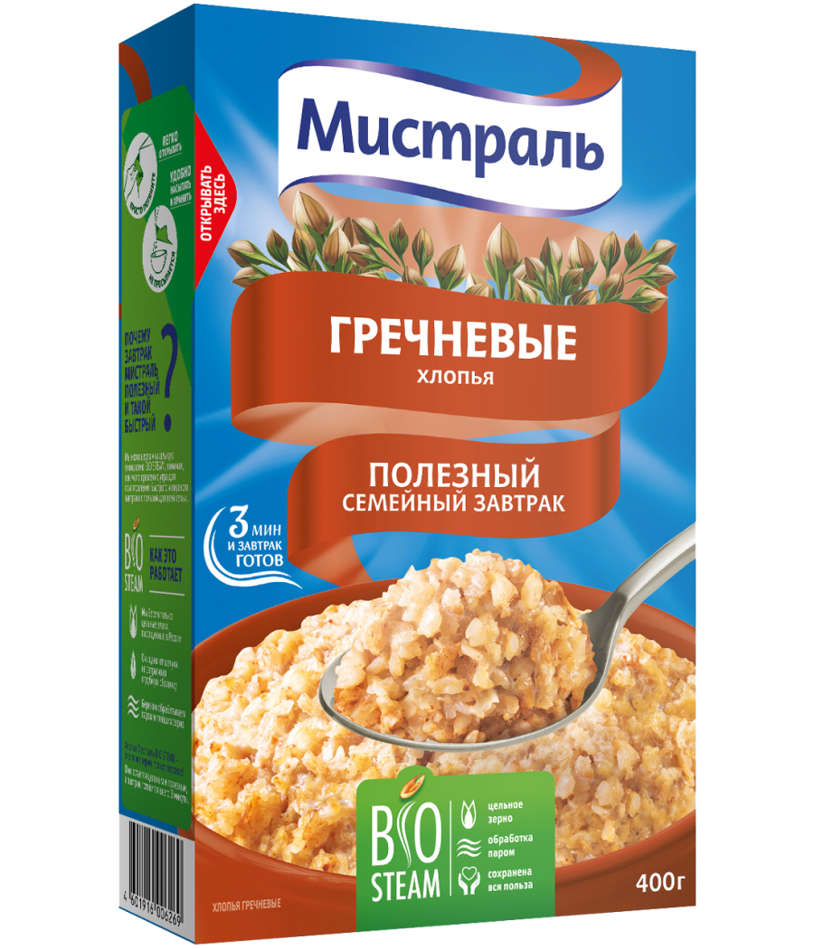 Buckwheat flakes 400g