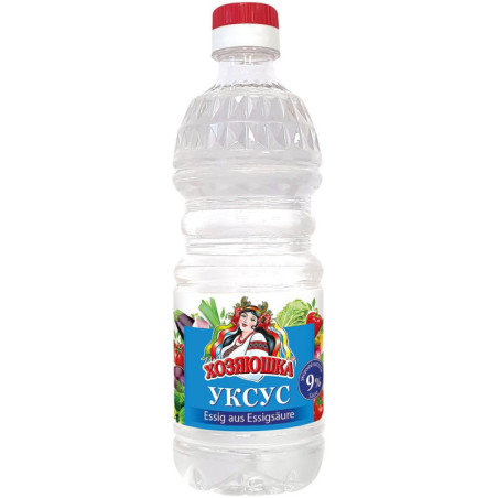 Essig aus Essigsaeure 9% Saeure 500 ml